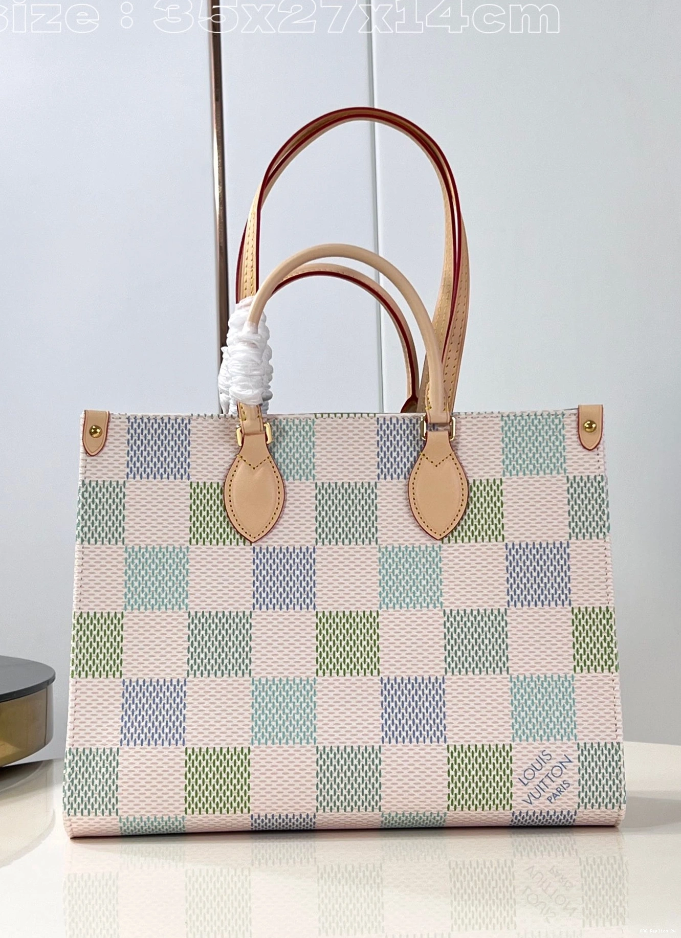 AAA Replica Ru MM-35*27*14cm VUITTON ONTHEGO LOUIS 0724